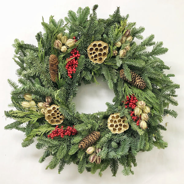 Happy Holiday Wreath