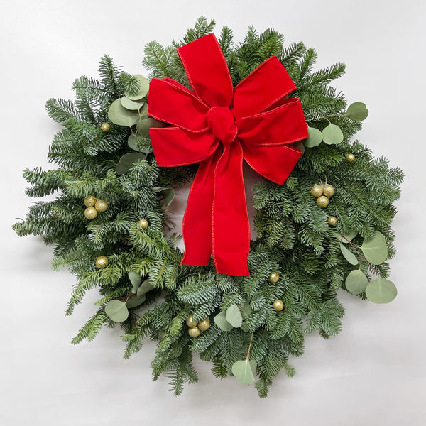 Radiant Holiday Wreath