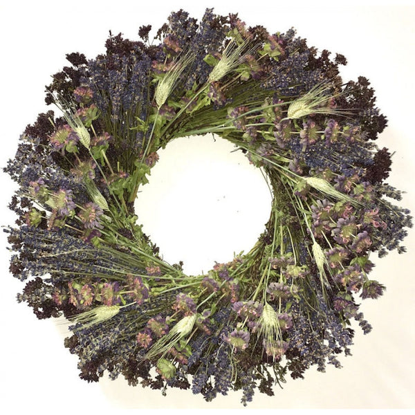 Dried Lavender Medley Wreath | 22"