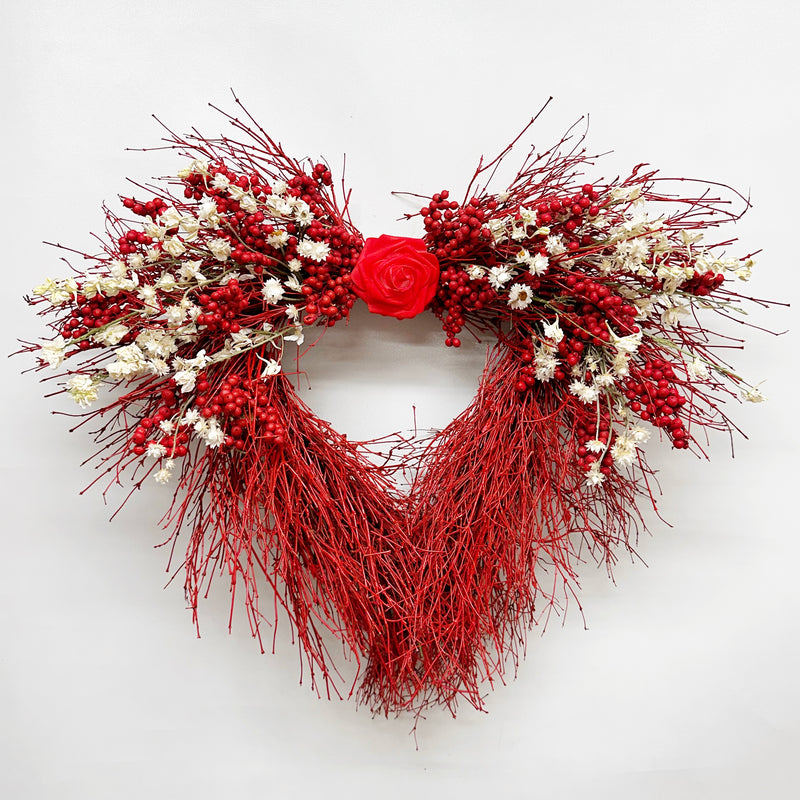 Red Hot Wreath | 20" Wide