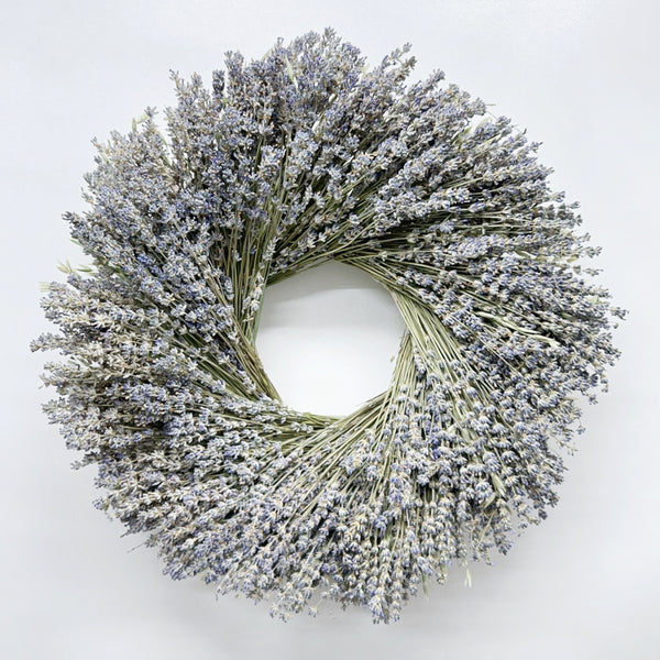 Round Shaped Lavender Wreath | 18"