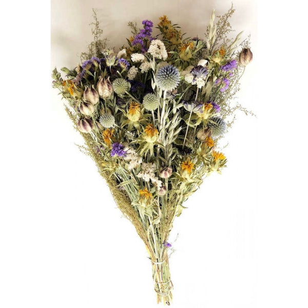 Dried Happy Day Blue Bouquet Bunch - XL