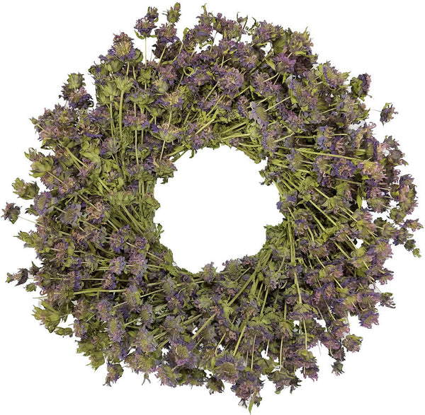 Dried Lemon Mint Wreath - 22 or 30 inch