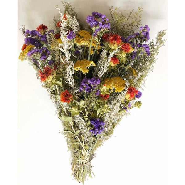 Dried Flower Bunch Bouquet - XL | 12 Bunches | Yellow